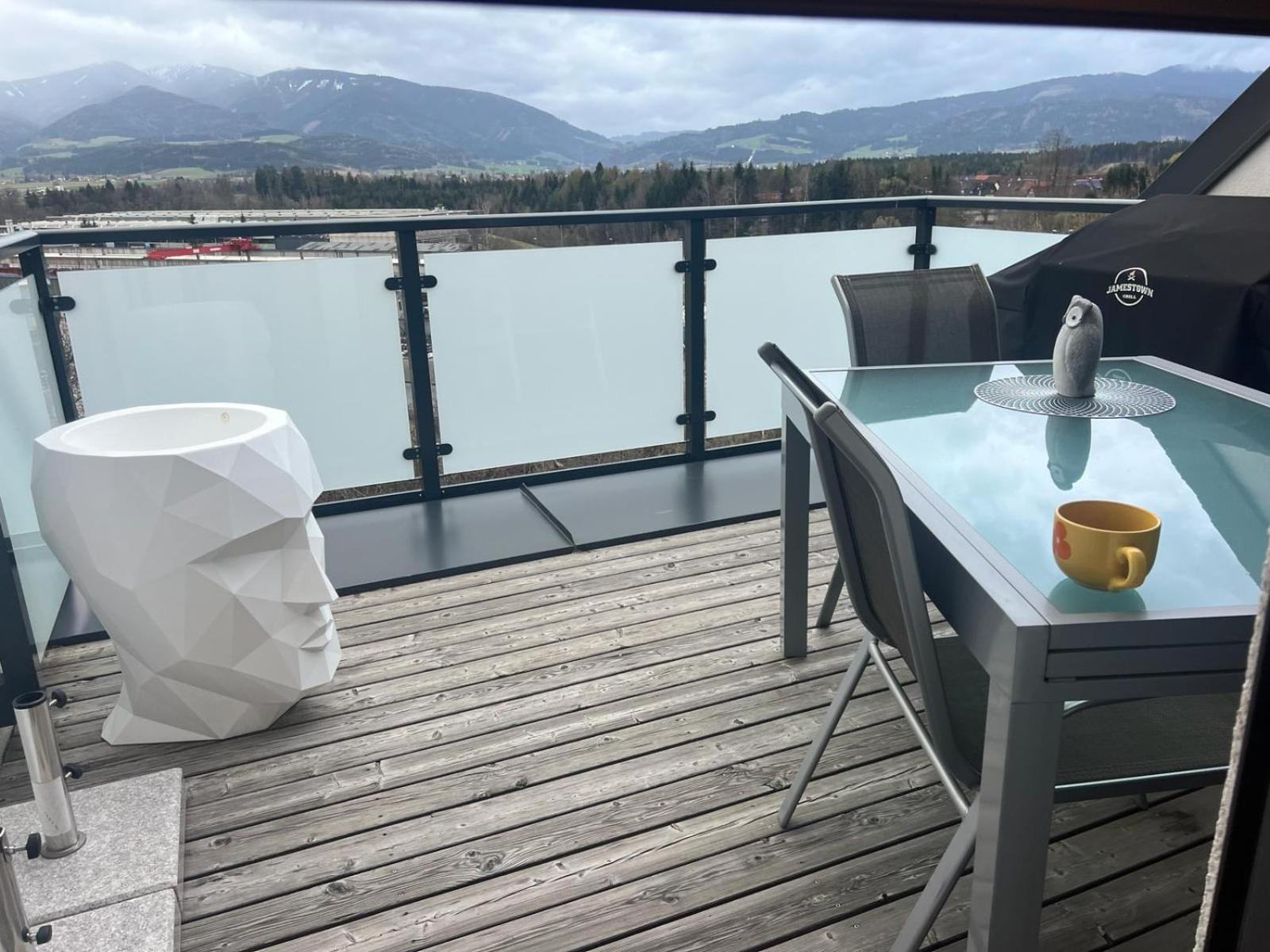 Murtal Appartement Groessingblick Top 5 Zeltweg Kültér fotó
